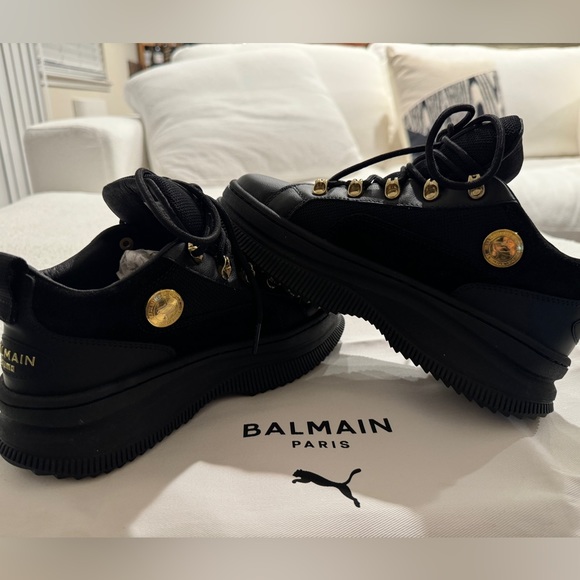 New with box Puma x Balmain Deva size 7 - Picture 3 of 8